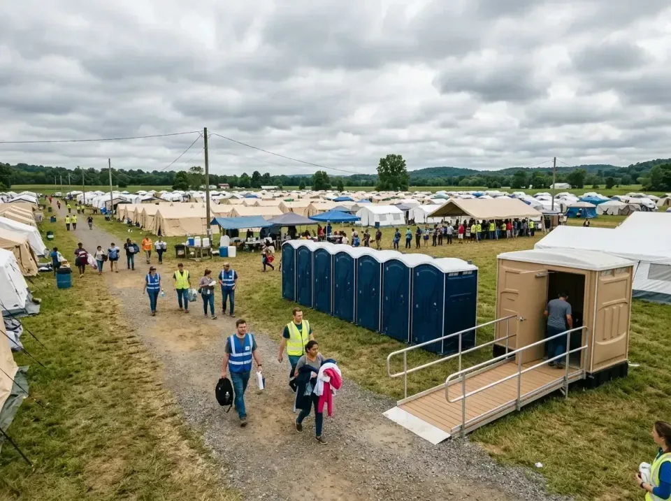 disaster-relief-camp-restrooms-010 — frequently asked questions, Dumpster & Portable Bathrooms Rental in Highland Springs, VA